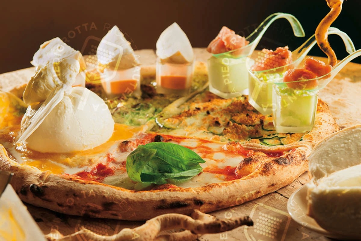 Dimenticate la pizza ''classica'': ecco la scomposta de La Piedigrotta di Varese