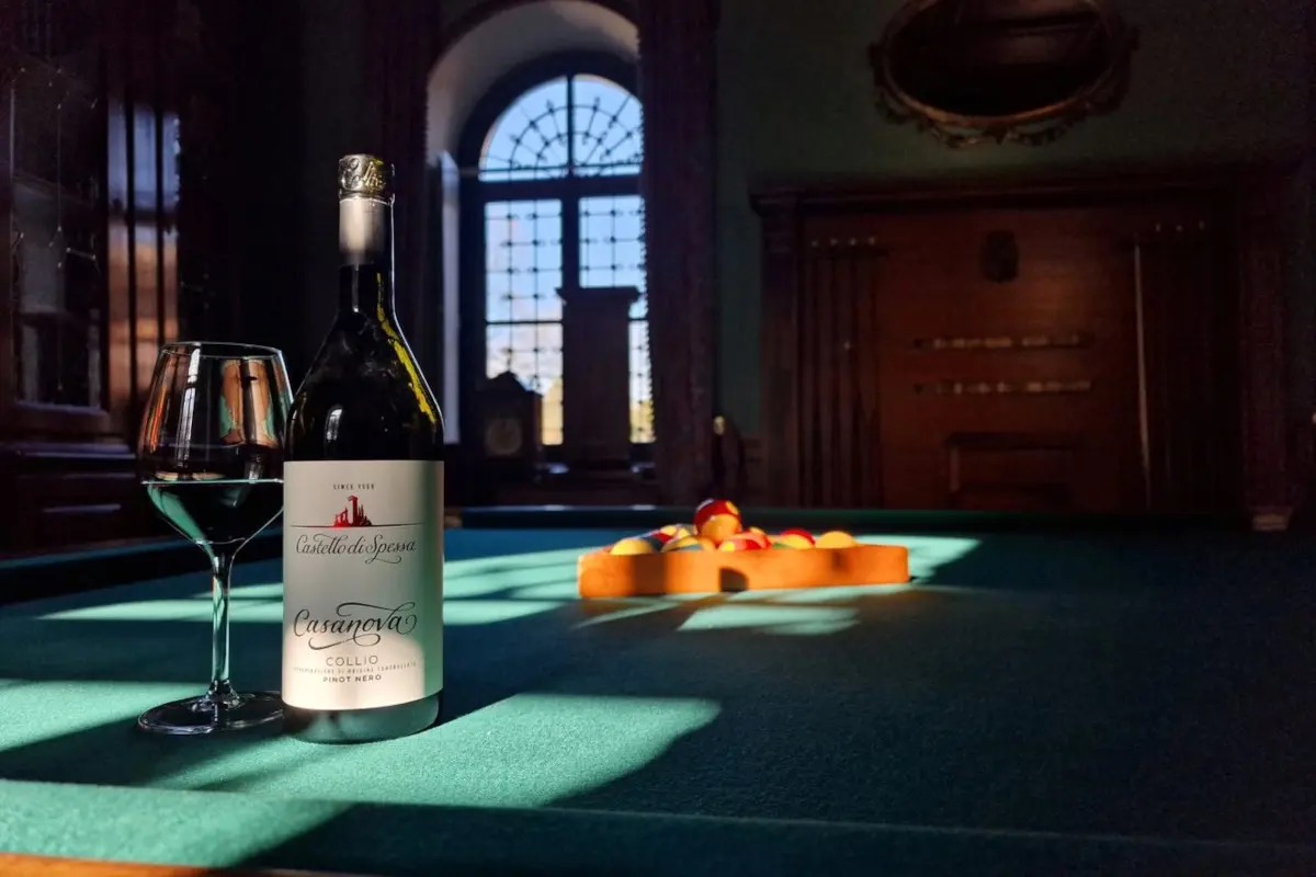 Prosit con il Pinot Nero Casanova 2020, un vino goriziano “da Oscar”