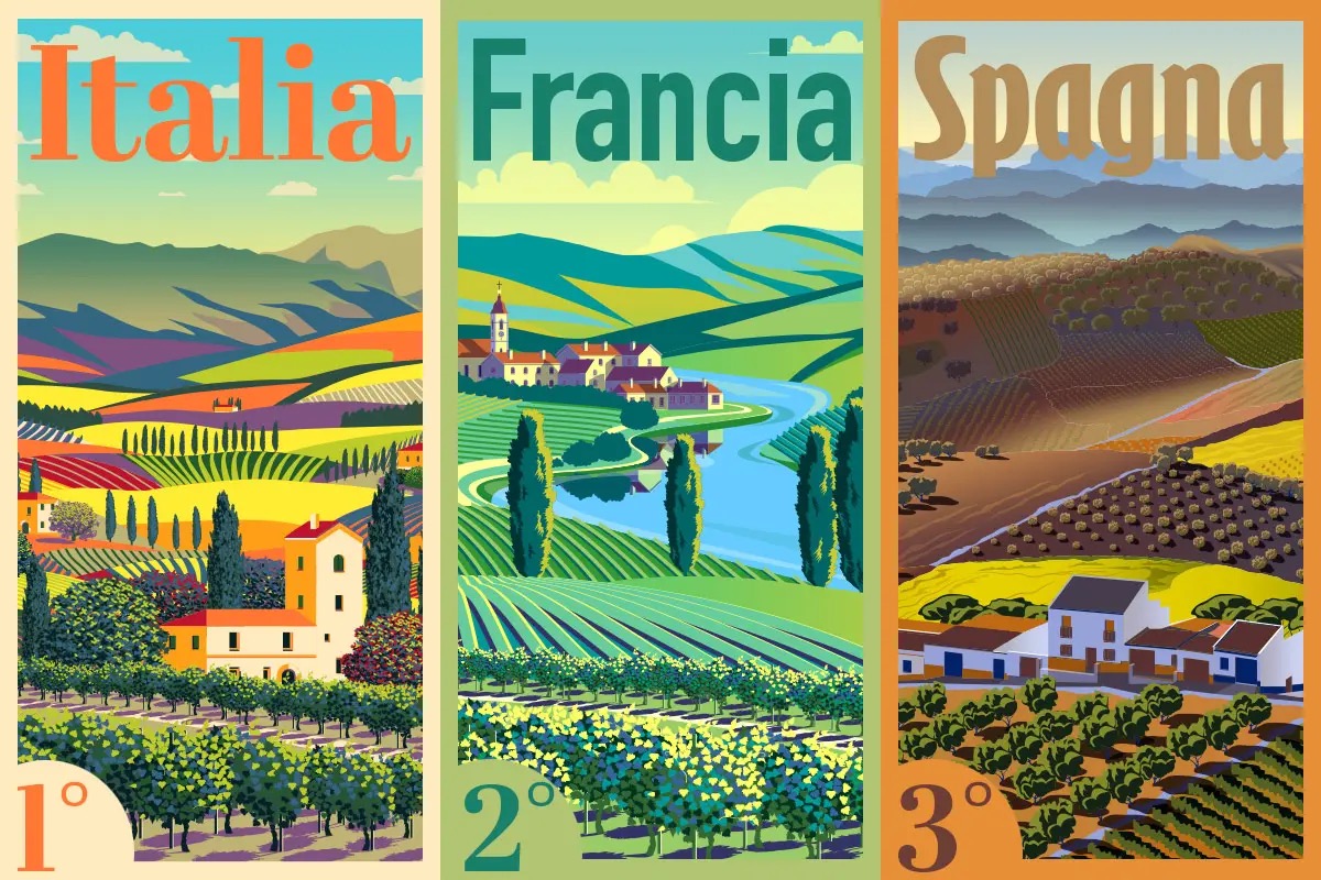  Turismo del vino: l'Italia al primo posto. Seguono Francia e Spagna