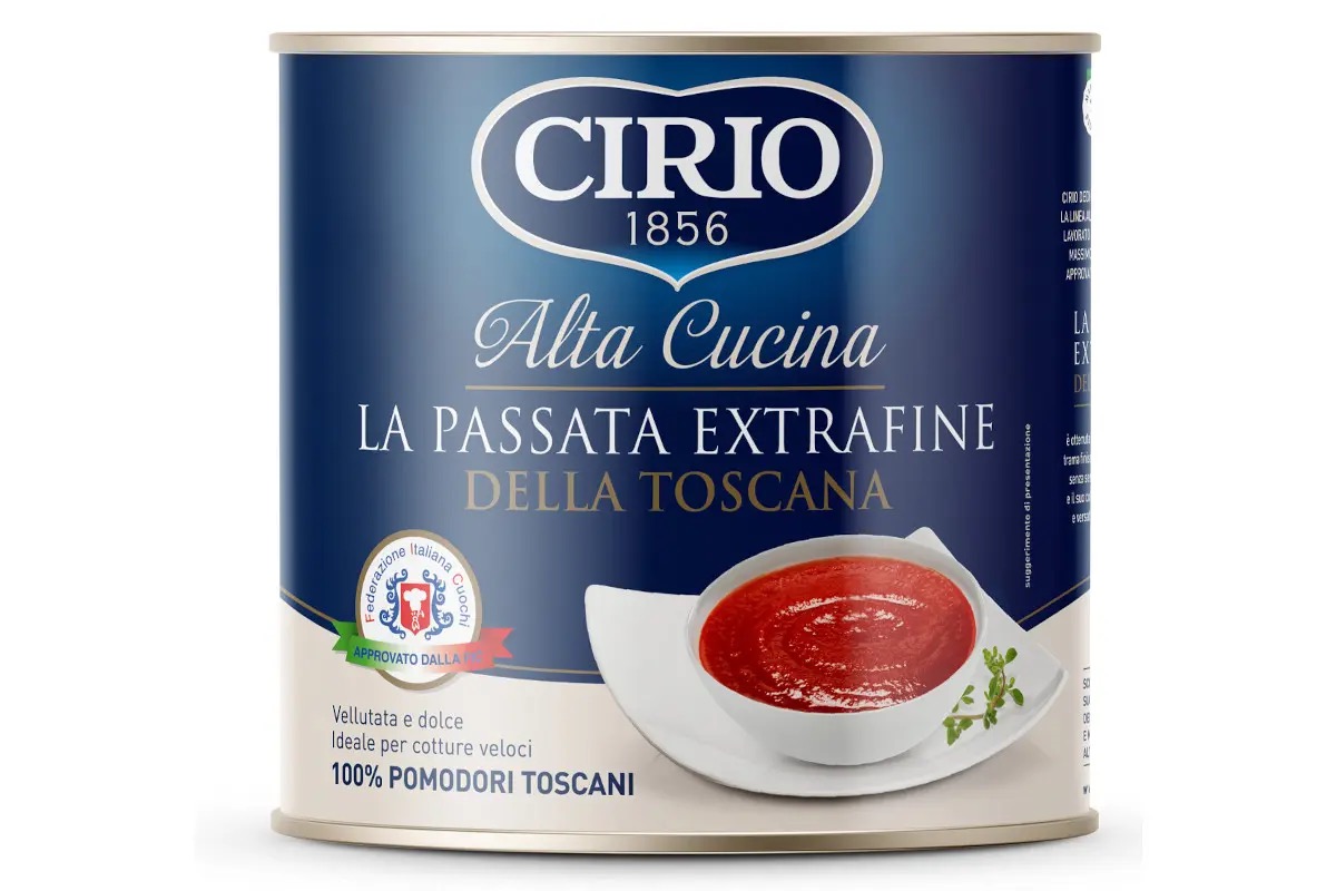 Cirio Alta Cucina presenta la nuova “Passata extrafine della Toscana”