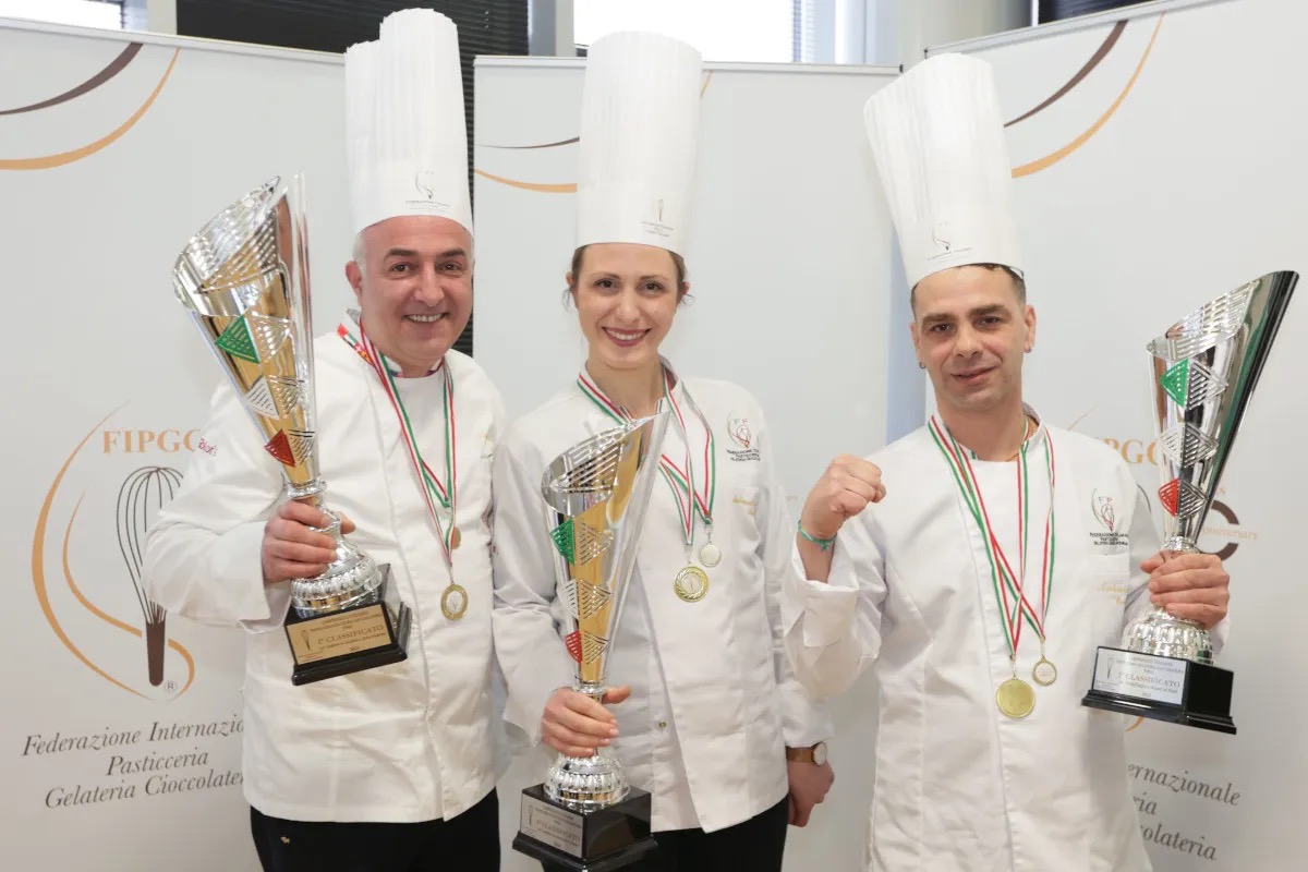 Campionato Italiano di Pasticceria, ecco i tre vincitori