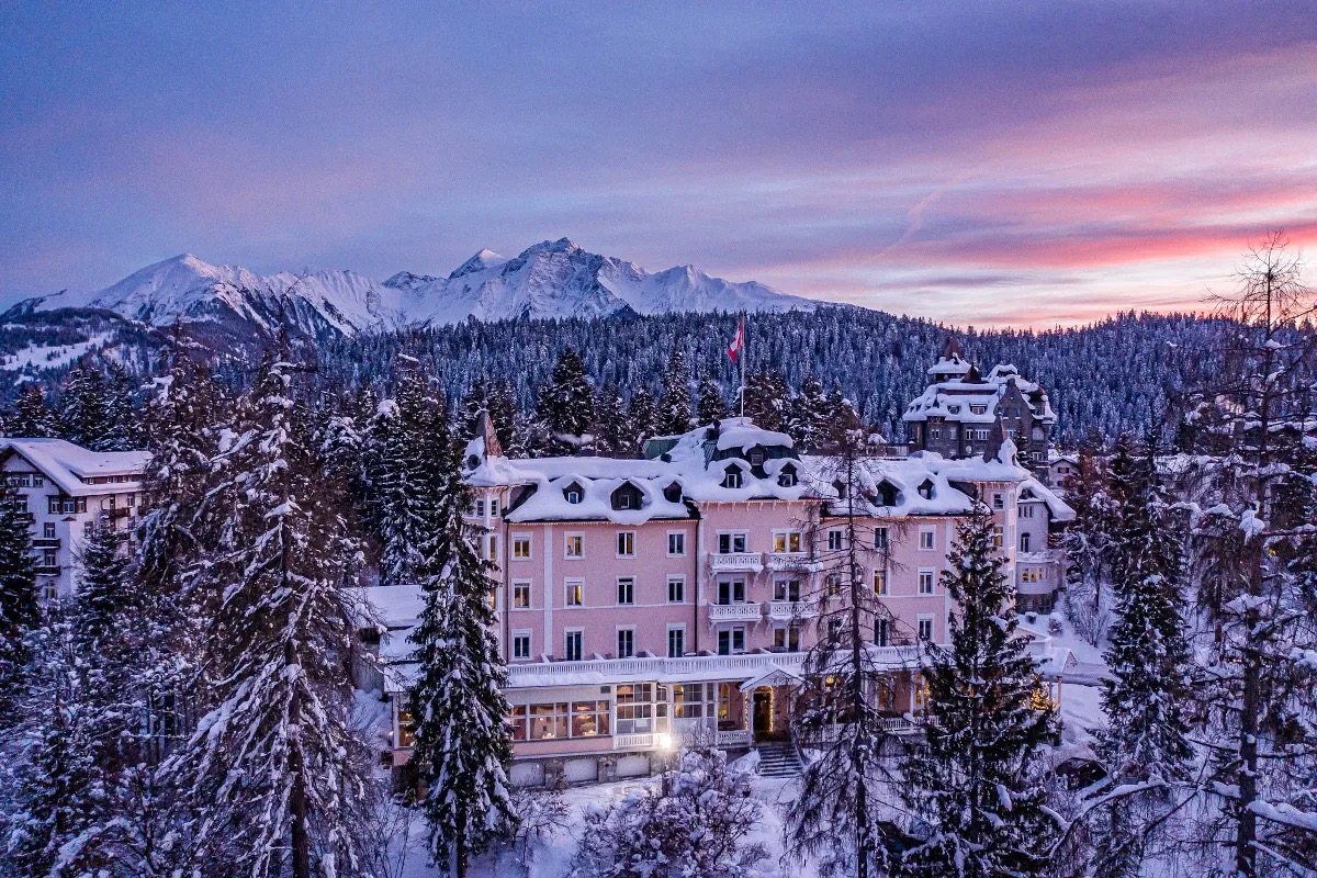 Nuovo benessere nella forest spa dello Schweizerhof Flims, Romantik Hotel 